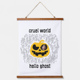 Wrede wereld hangend wandkleed