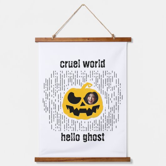 Wrede wereld hangend wandkleed (Voorkant)