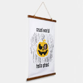 Wrede wereld hangend wandkleed (Gebogen)