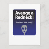 Wreek een Redneck Verticaal Briefkaart (Voorkant)