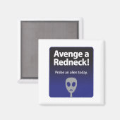 Wreek een roodhals magneet (Voorkant / Achterkant)