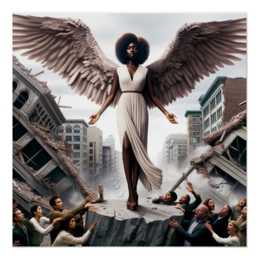 Wreker van de Gevallenen - De Vergeldingsengel Perfect Poster (Voorkant)