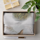 Wren Bird Nest Dragonfly Franse poststempel ontkop Tissuepapier (Geschenk)