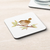 Wren Bird Onderzetters (Linkerzijde)