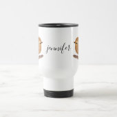 Wren Bird Personalized Travel Mug Reisbeker (Center)