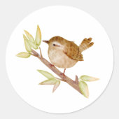 Wren Bird Stickers (Voorkant)