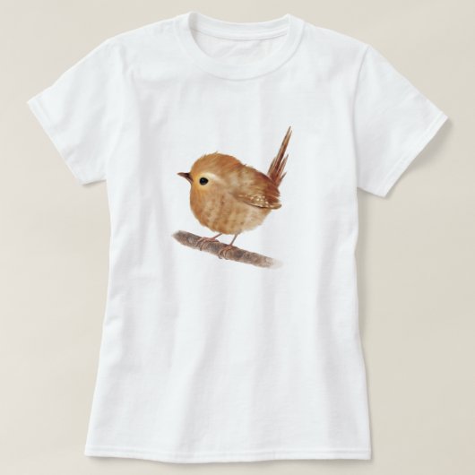 Wren Bird T-shirt (Design voorkant)