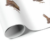 Wren Bird (Troglodytes Troglodytes) Cadeaupapier (Rol Hoek)