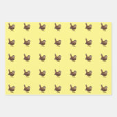 Wren Bird (Troglodytes Troglodytes) Inpakpapier Vel (Voorkant)