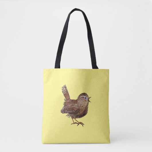 Wren Bird (Troglodytes Troglodytes) Tote Bag (Voorkant)
