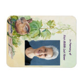  Wren Bird Vineyard Memorial Keepsake Magneet (Horizontaal)