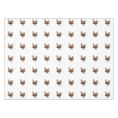 Wren Bird zingt luid en mooi lied Tafelkleed (Voorkant (Horizontaal))