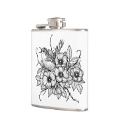 Wren bouquet heupfles (Links)