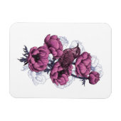 Wren bouquet magneet (Horizontaal)