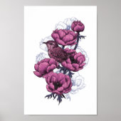 Wren bouquet poster (Voorkant)