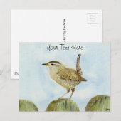 Wren Briefkaart (Voorkant / Achterkant)