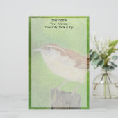 Wren Briefpapier (Staand voorkant)