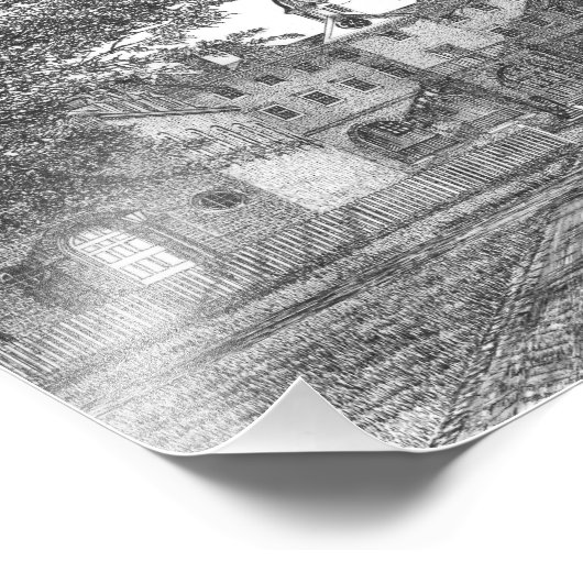 Wren Building Foto Afdruk (Hoek)