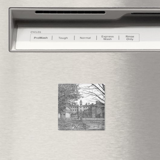 Wren Building Magneet (Insitu (Vaatwasser))