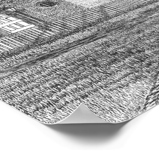 Wren Building Poster (Hoek)