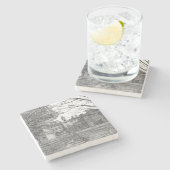 Wren Building Stenen Onderzetter (Zijkant)