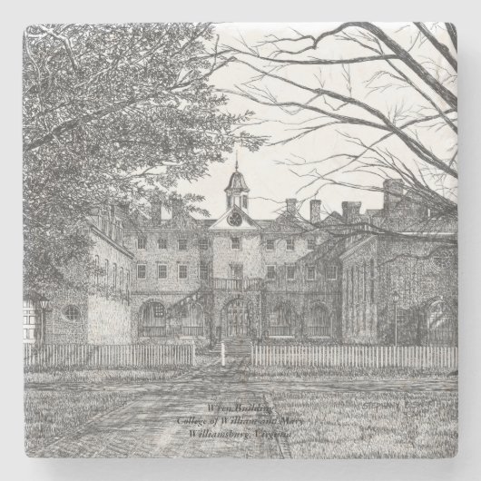 Wren Building Stenen Onderzetter (Voorkant)