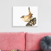 Wren Canvas Afdruk (Insitu (Woonkamer))