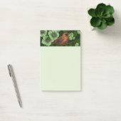 Wren en hellebore, lichtgroen post-it® notes (Kantoor)