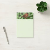 Wren en hellebore, lichtgroen post-it® notes (Kantoor)