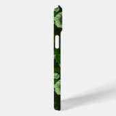 Wren en hellebore op donkergroen Case-Mate iPhone case (Achterkant / Rechts)