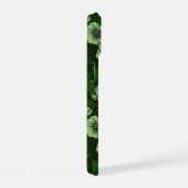 Wren en hellebore op donkergroen iPhone 15 case (Rechterkant)