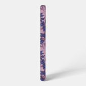 Wren en hellebore, roze en violet samsung galaxy hoesje (Linkerkant)