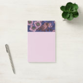 Wren en helleboren, violet en roze post-it® notes (Kantoor)