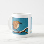 WREN IN OLIEPASTEL KOFFIEMOK (Voorkant links)