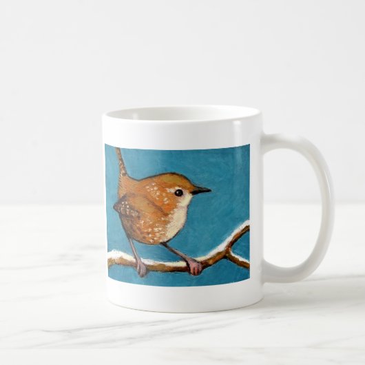 WREN IN OLIEPASTEL KOFFIEMOK (Rechts)