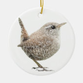 Wren Keramisch Ornament (Voorkant)
