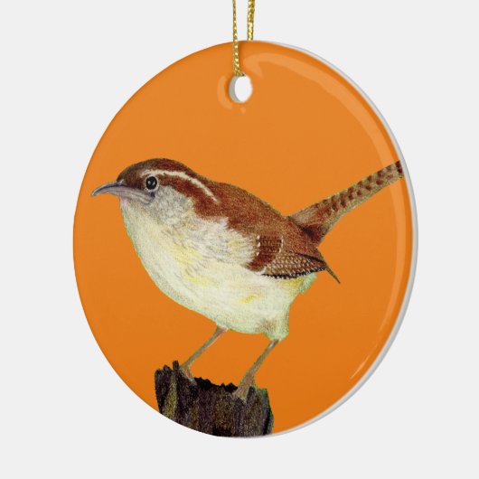 Wren Keramisch Ornament (Links)