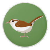 Wren Keramische Knop (Voorkant)