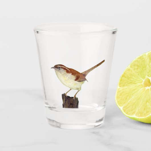 Wren Shot Glas (Voorkant)