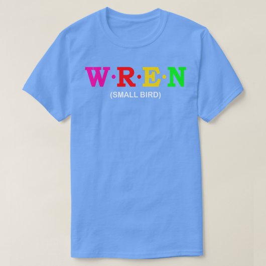 Wren Small Bird T-shirt (Design voorkant)