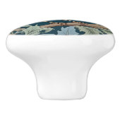 Wren William Morris stijl Rechts tegenover Bird Keramische Knop (Zijkant)