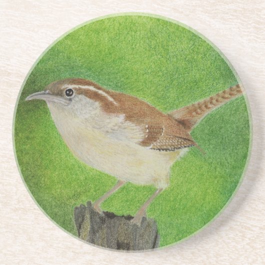 Wren Zandsteen Onderzetter (Voorkant)