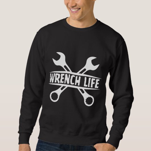Wrench Life - Mechanic Pride Trui (Voorkant)
