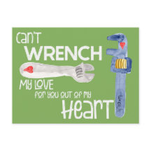 Wrench You Out of my Heart Valentijnsdag Briefkaar