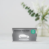 Wrenches | Metaal | Logo voor automatische reparat Visitekaartje (Staand voorkant)