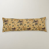 Wrens en eikels op honing lichaamskussen (Achterkant)