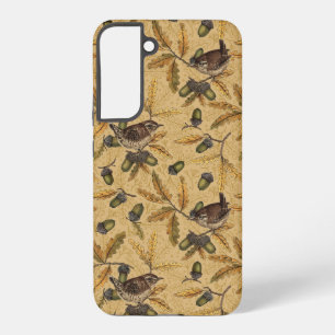 Wrens en eikels op honing samsung galaxy hoesje