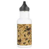 Wrens en eikels op honing waterfles (Rechts)