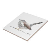 Wrens Rustic  keuken Vogels Woodlands Wren Tegeltje (Zijkant)