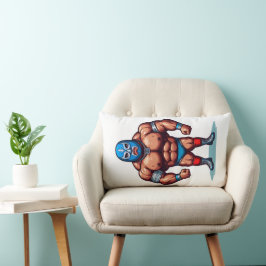 Wreseling men  kussen